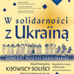 Afisz koncertu Kijowskich Solistów w Warszawie